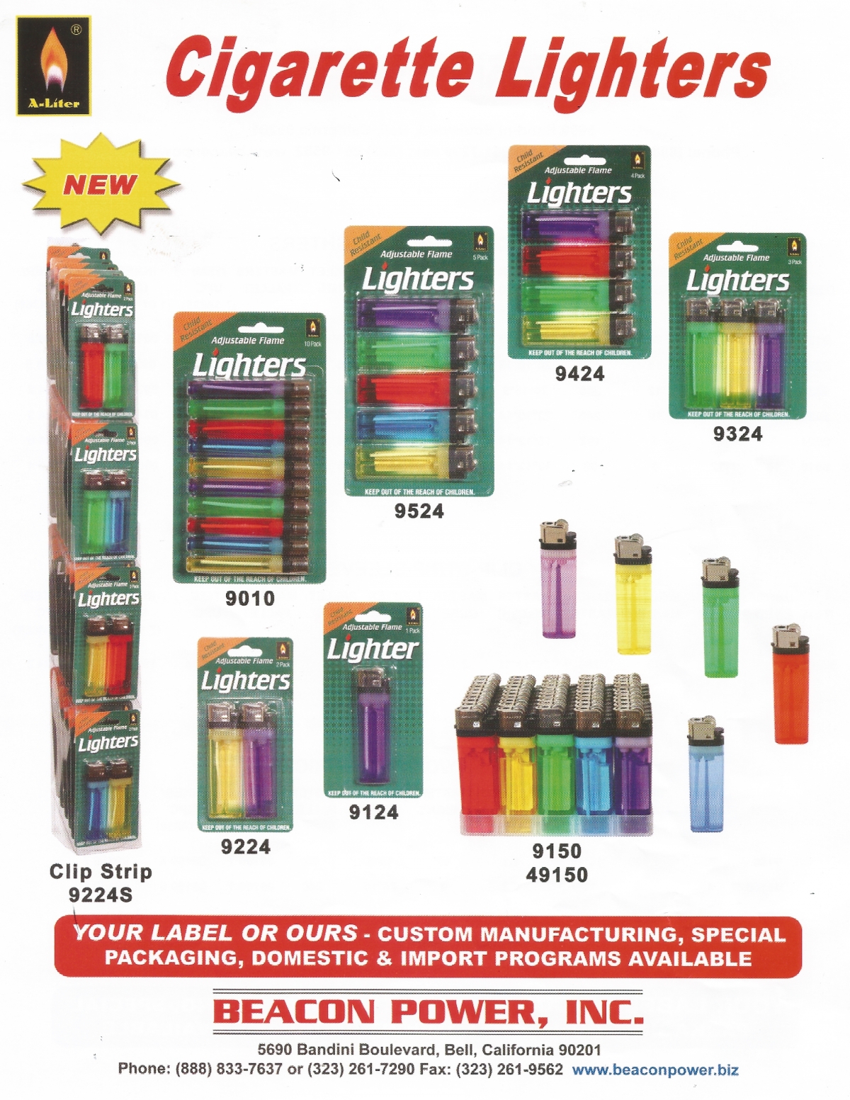 POCKET LIGHTERS Beacon Power