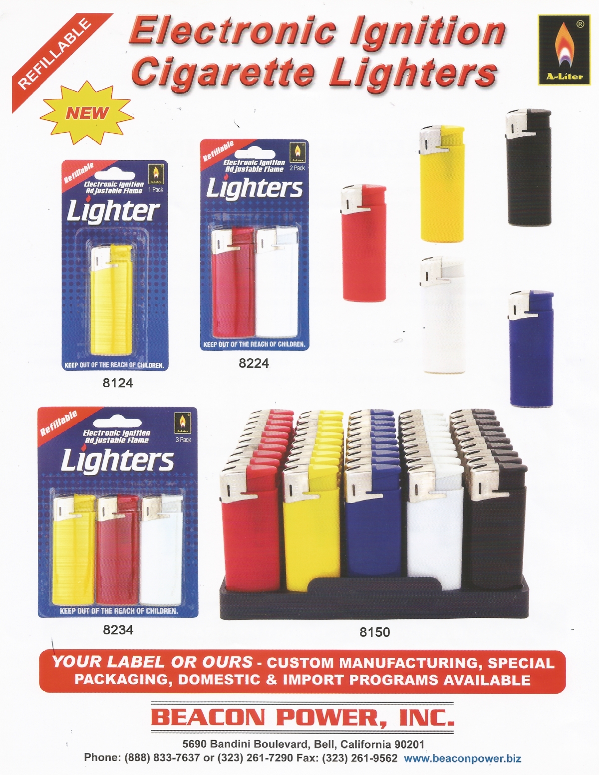 POCKET LIGHTERS Beacon Power